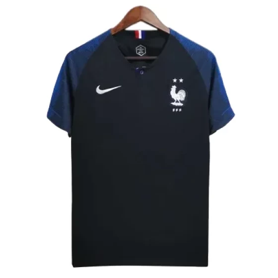 2018 France World Cup Champion 2 Stars Home Retro Jersey